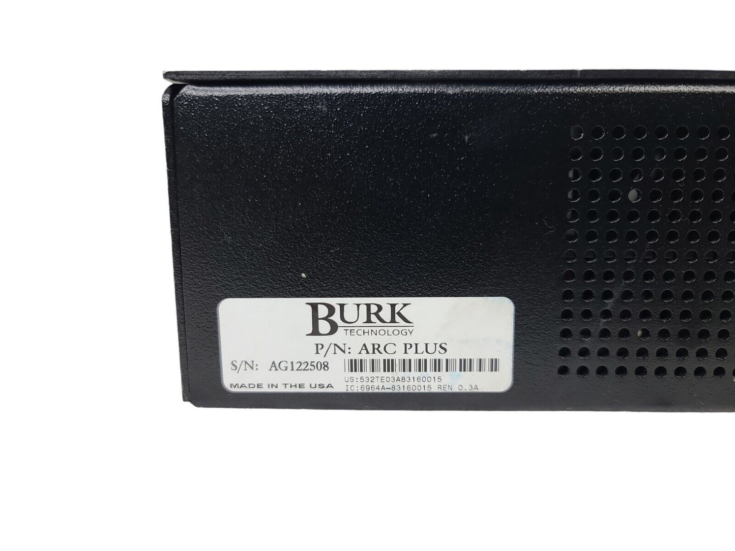 Burk Technology Arc Plus Remote control