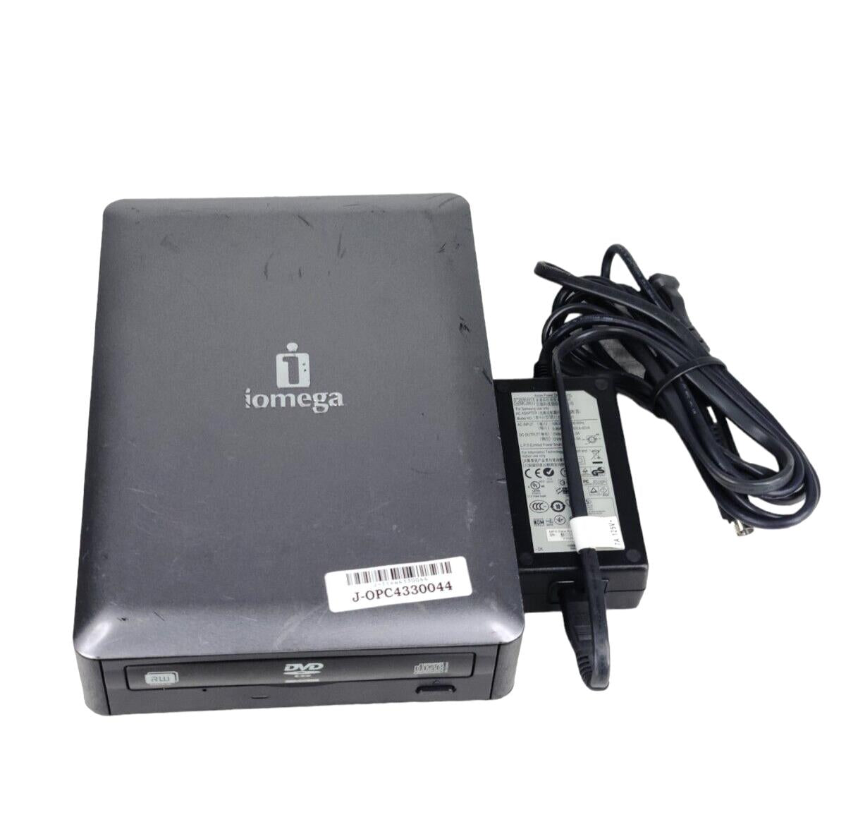 Iomega Super DVD R/RW External Disc Drive-Model DVDRW16XU2