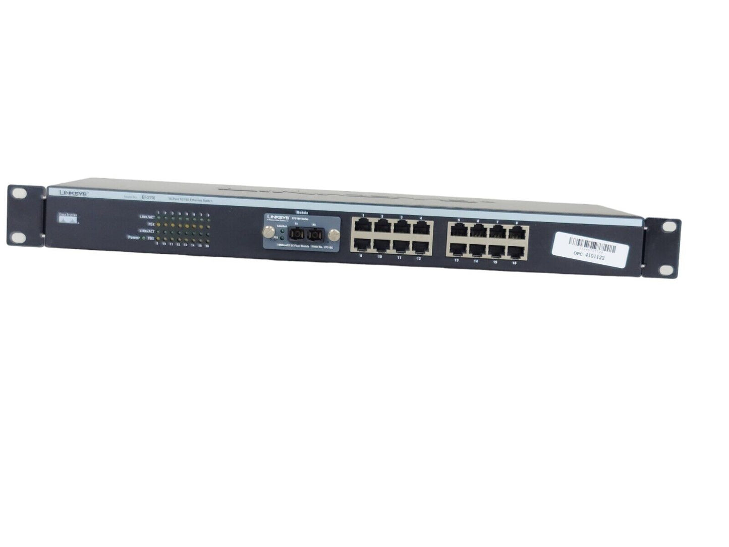 Linksys EtherFast (EF3116) 16-Port Rack-Mountable Network Switch