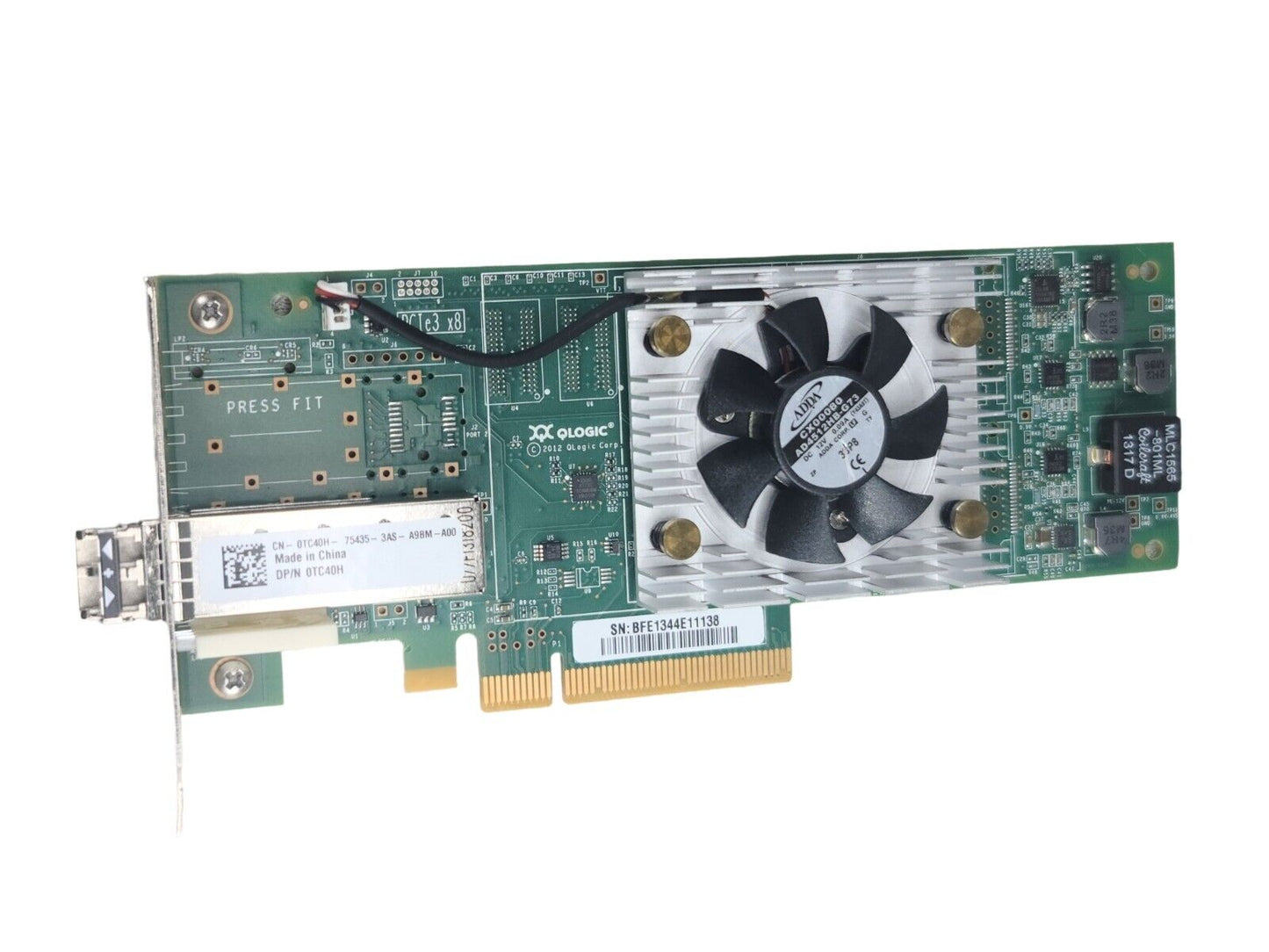 QLOGIC SINGLE PORT PCIE NETWORK ADAPTER CARD | QLE2660L-DEL