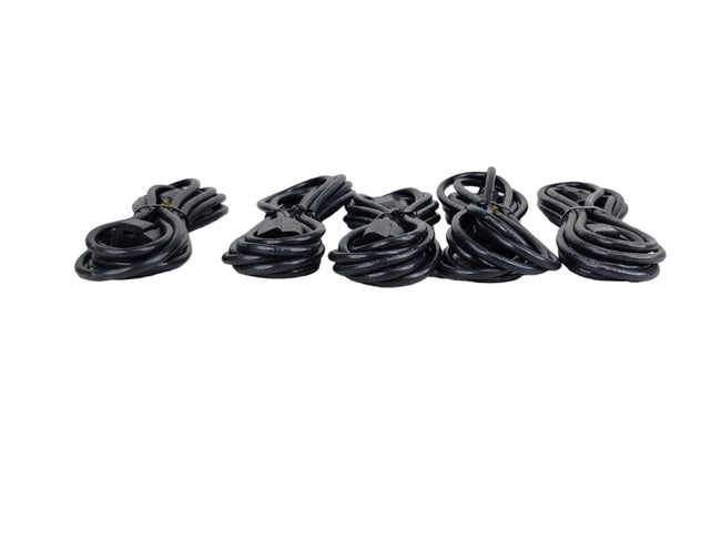 Lot 5 Cables to Go (C2G) Power Extension Cord, Black -New