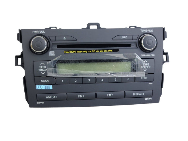 2009 2010 Toyota Corolla Radio 6 Cd MP3 Player 86120-02B10 -NEW