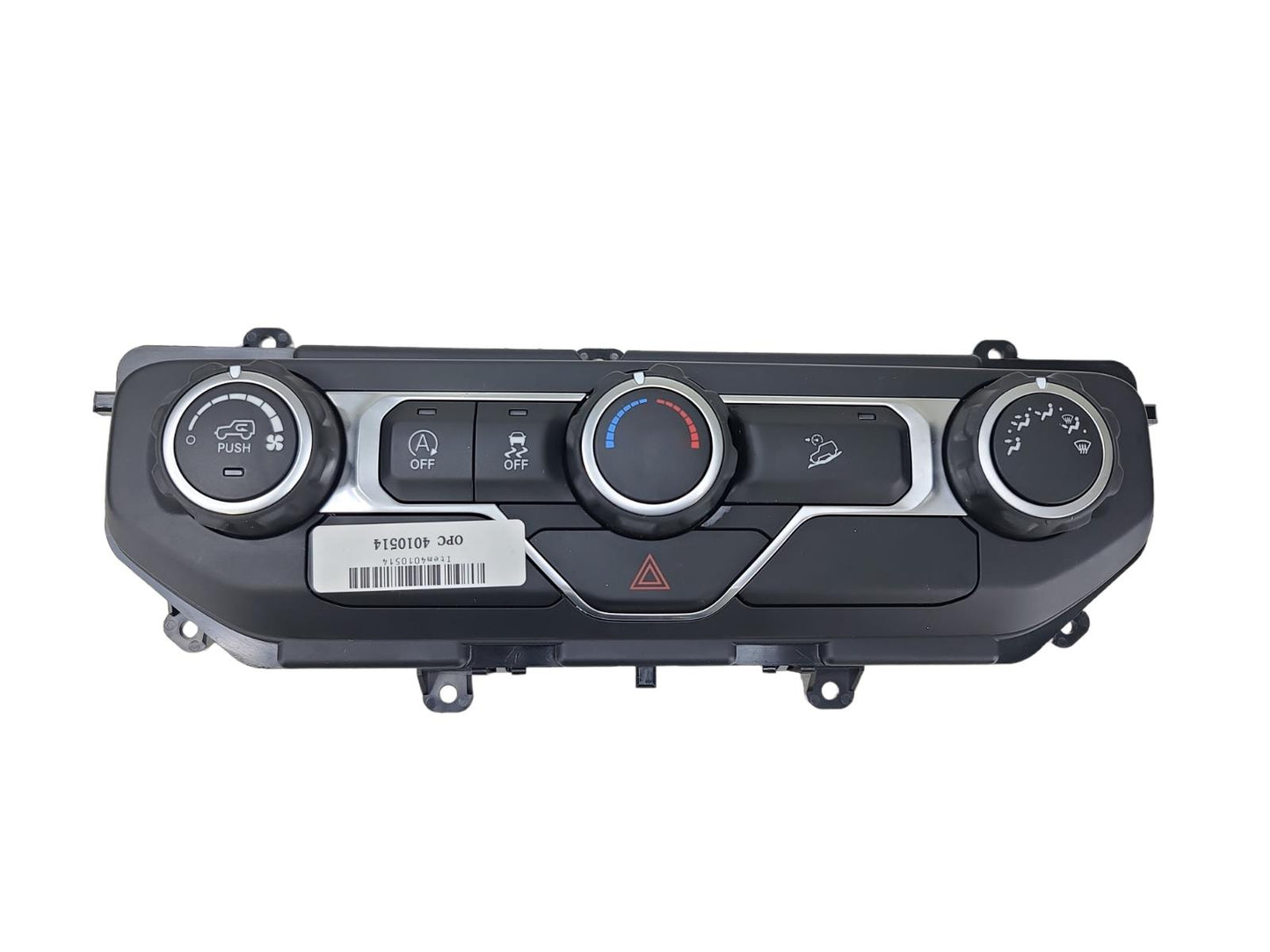 2019 -2020 Jeep Wrangler JL OEM Temperature Control Center Stack P6SZ06DX9AA