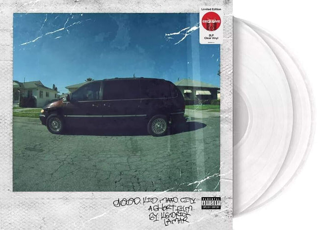 Kendrick Lamar : Good Kid MAAD City (Limited Edition 2LP Clear Vinyl) New/Sealed