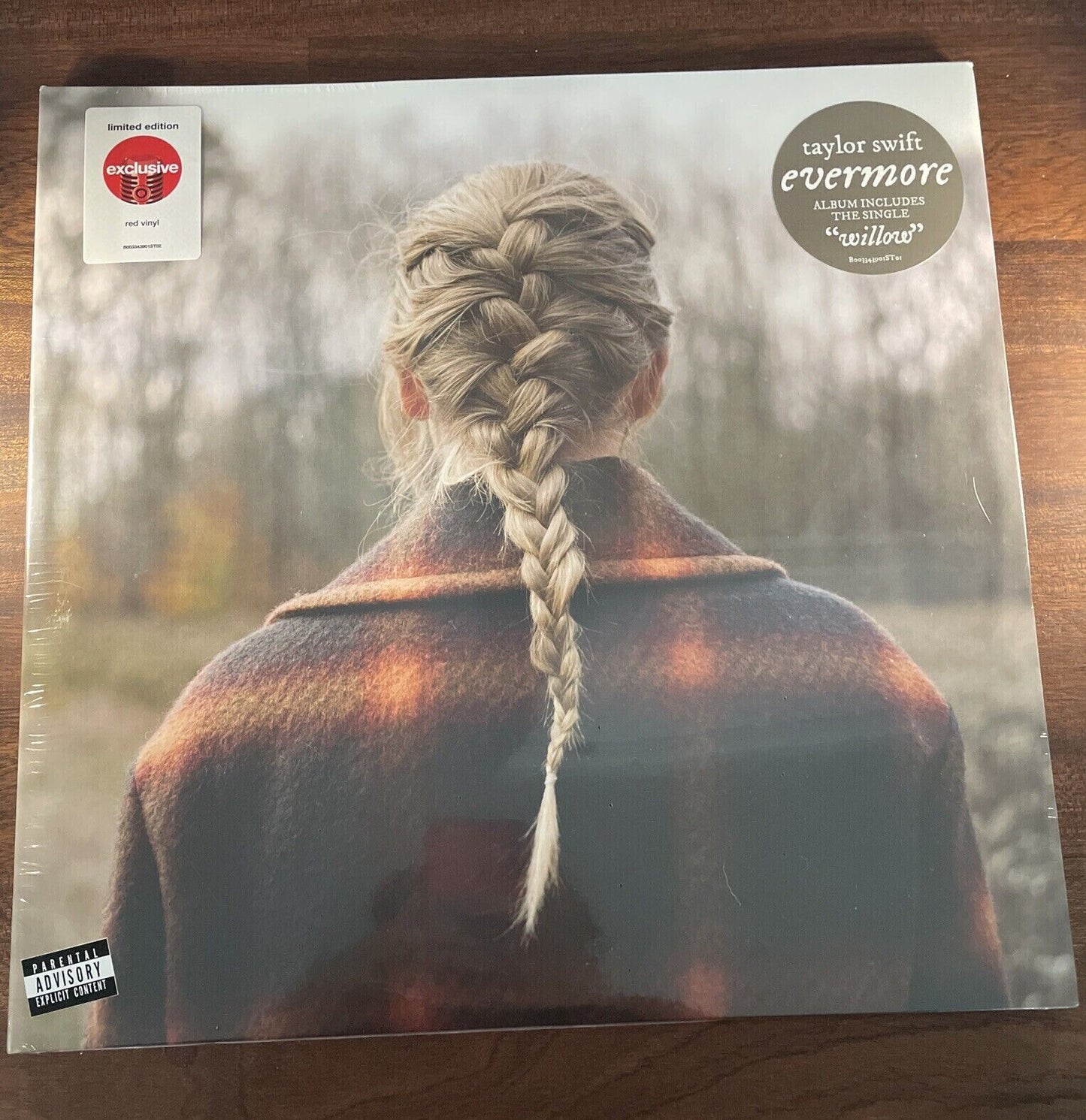 TAYLOR SWIFT - EVERMORE Double 2LP Red Vinyl * New