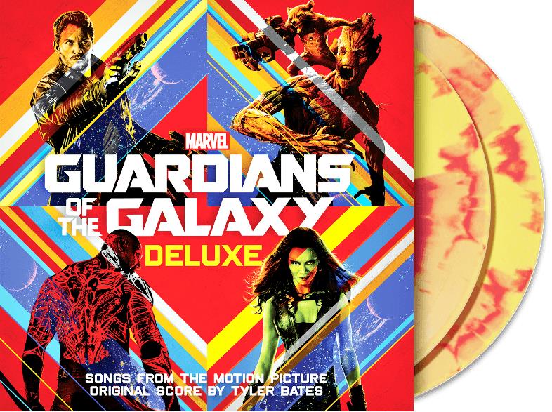 Guardians of the Galaxy Deluxe Edition Red/Yellow NEW