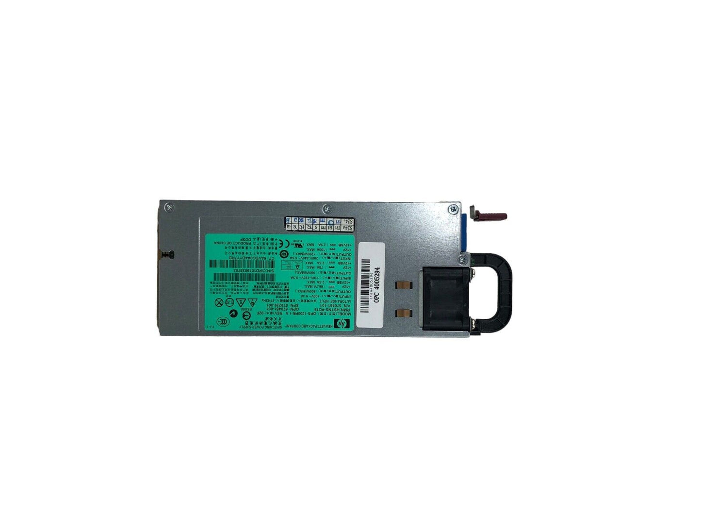 Hewlett Packard DPS-1200FB-1 A 1200w HSTNS-PD19 570451-101 579229-001 570451-00