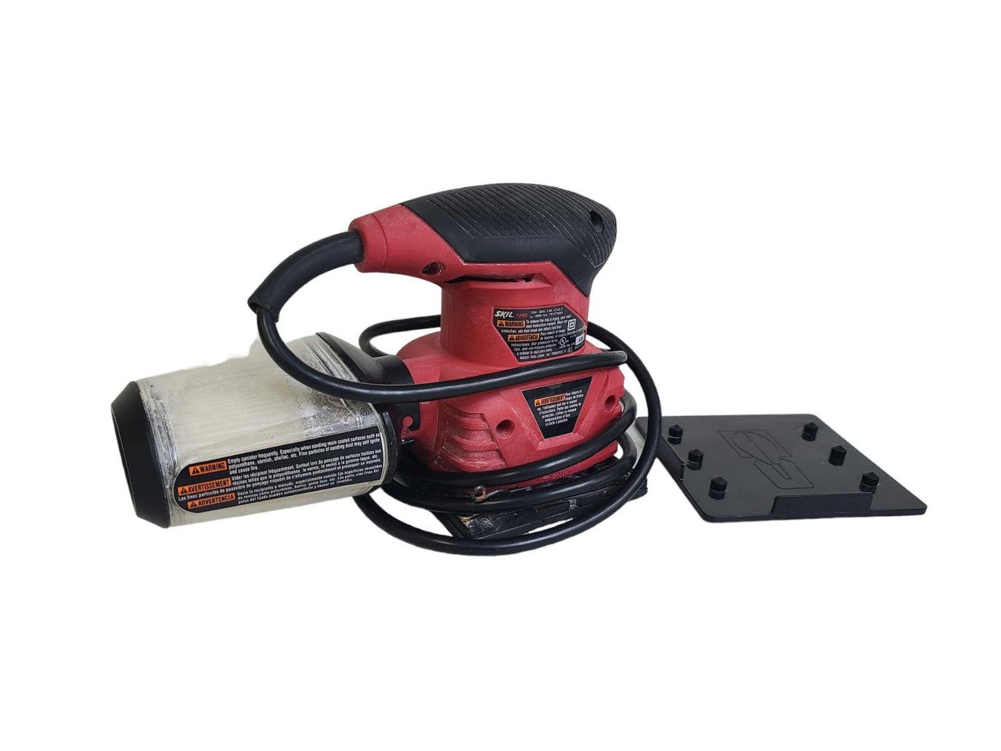 Skil 7292-02 2.0 Amp 1/4 Sheet Palm Sander with Pressure Control