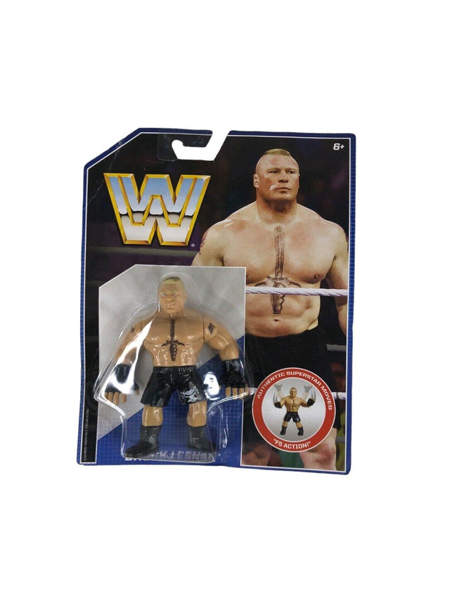 WWE Mattel Retro Brock Lesnar Action Figure  - New