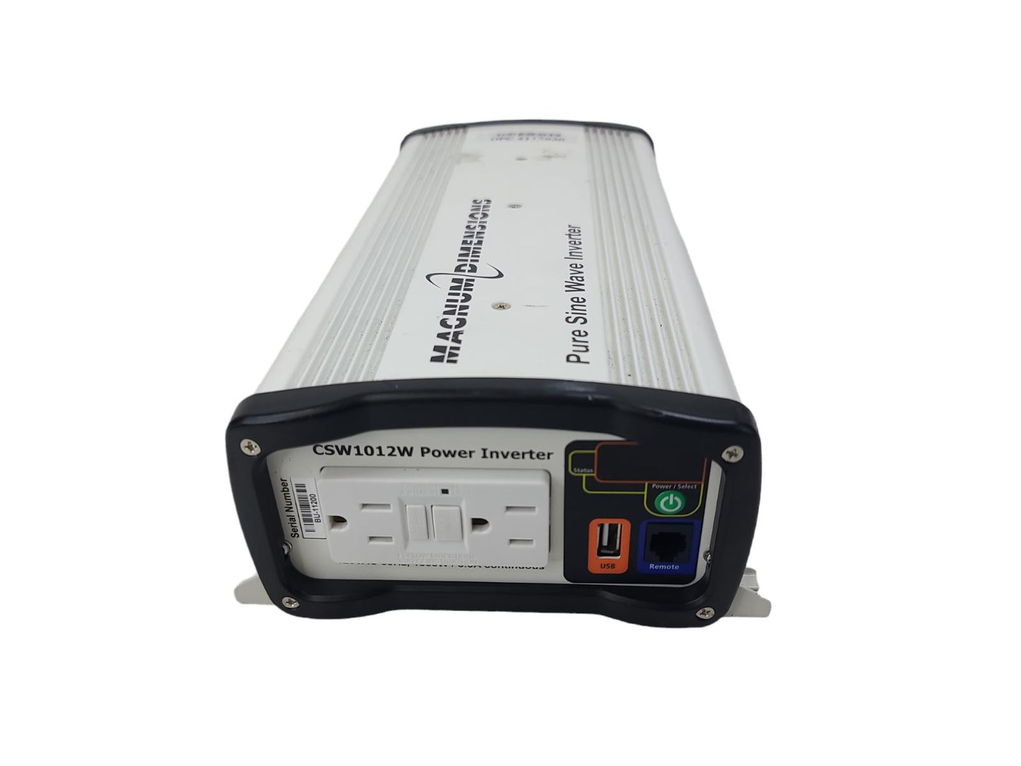 CSW1012 Magnum Dimensions 12V 1000 Watt PURE SINE WAVE INVERTER- FOR PART