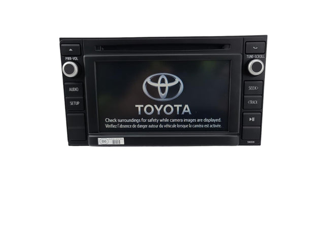 2016-2019 Toyota Tacoma Radio 86140-04171 Radio Display And Receiver CD Player