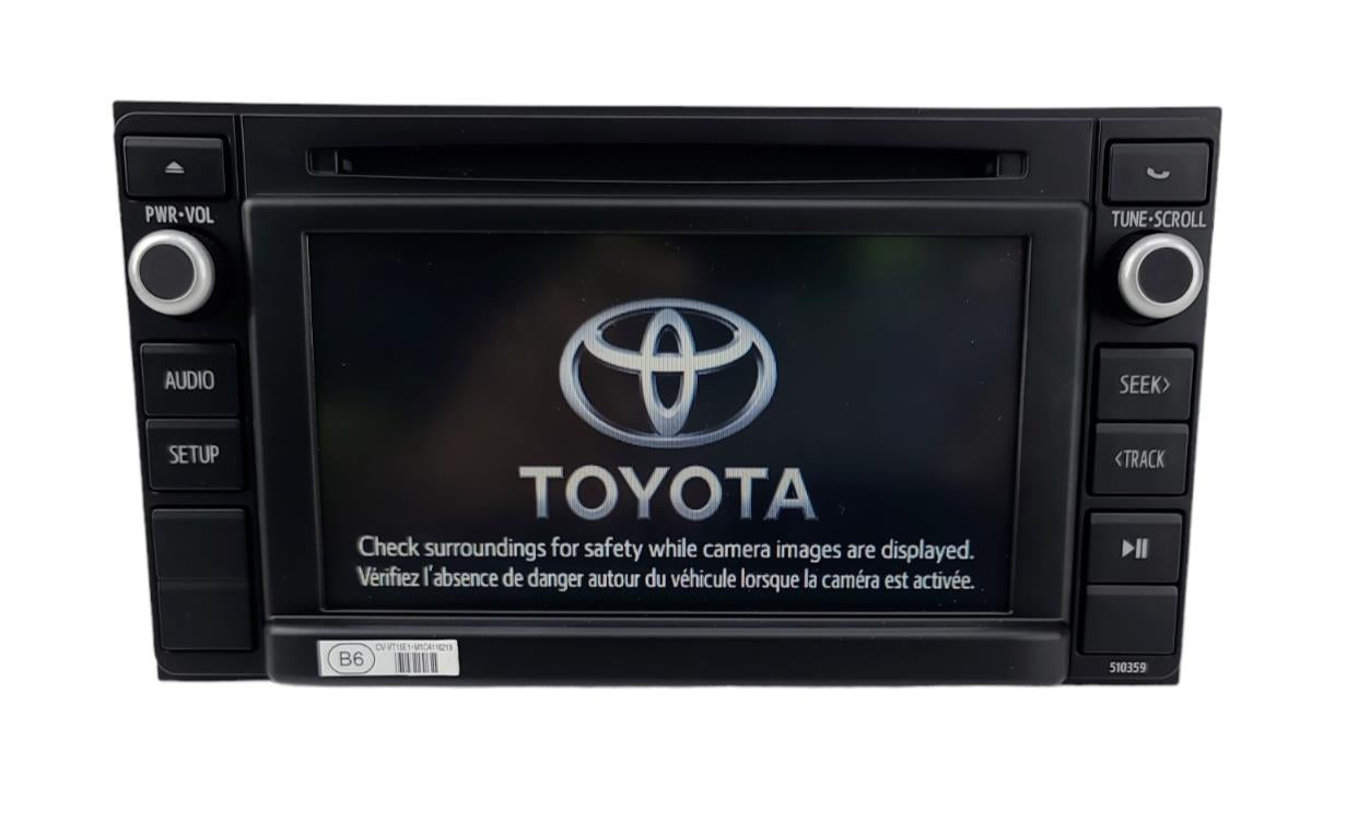 2016-2019 Toyota Tacoma Radio 86140-04171 Radio Display And Receiver CD Player