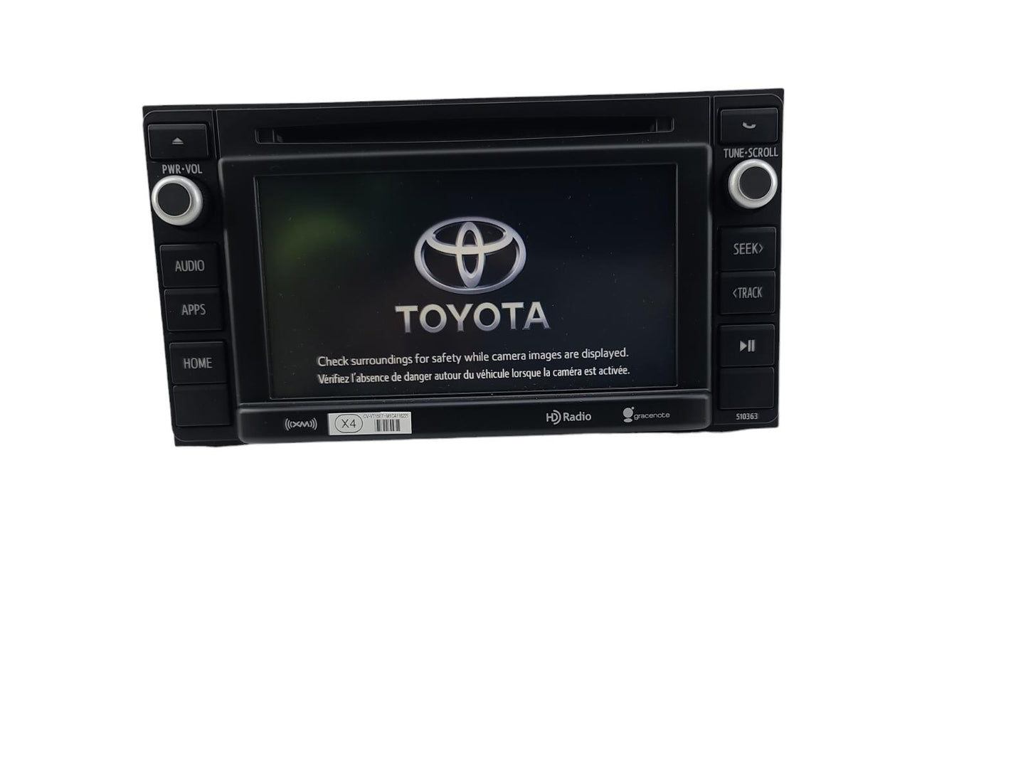 2014-2018 TOYOTA SCION  OEM XM Touch Radio 86140-04101