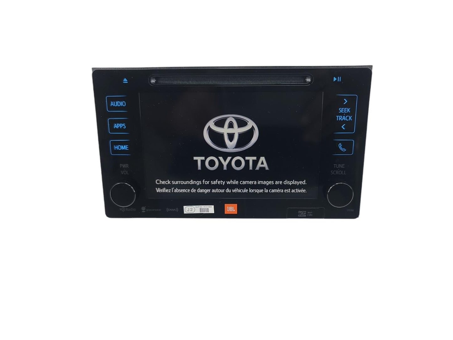 GENUINE 2019 OEM TOYOTA TACOMA RADIO JBL NAVIGATION ENTUNE HEAD-UNIT 86100-04173