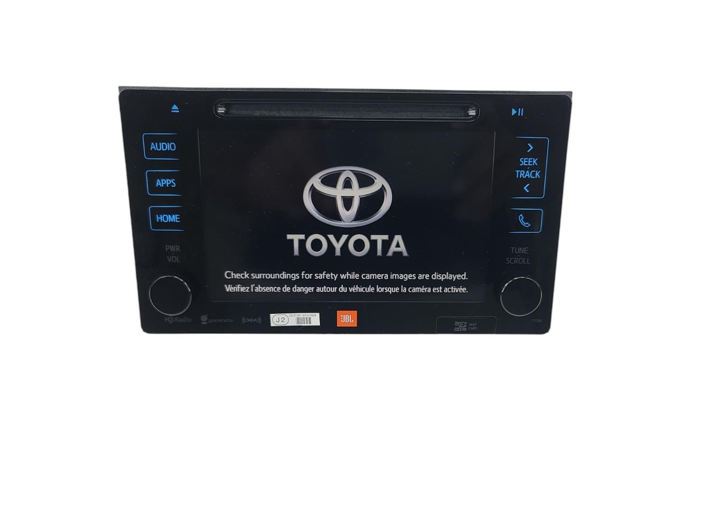 GENUINE 2019 OEM TOYOTA TACOMA RADIO JBL NAVIGATION ENTUNE HEAD-UNIT 86100-04173