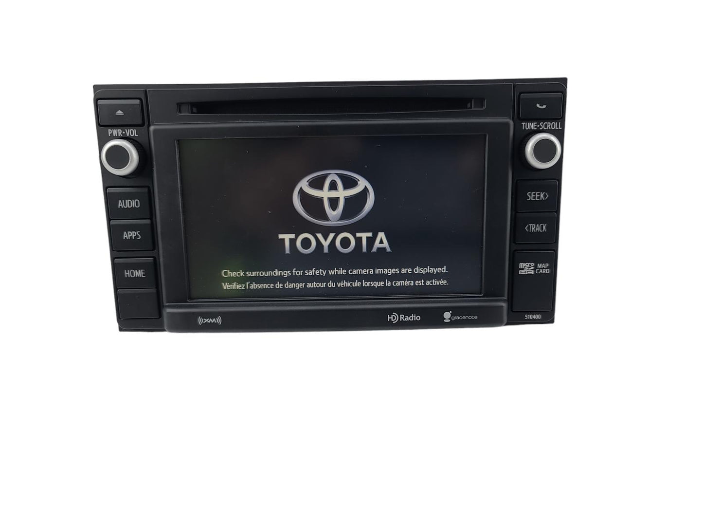 2014-2019 Toyota Sequoia Navigation Screen Stereo Radio 510400 OEM 86100-0C292