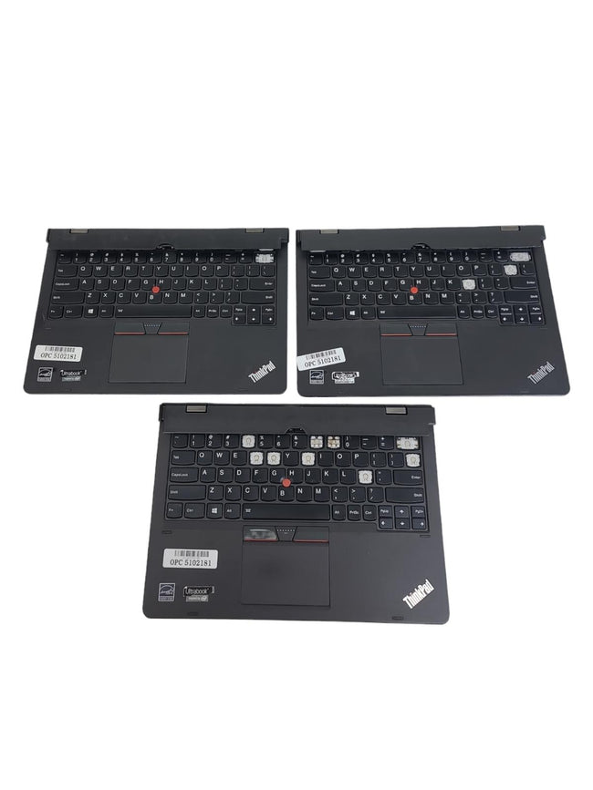 Lot of 3 Thinkpad Helix Ultrabook Pro Keyboard For ThinkPad
