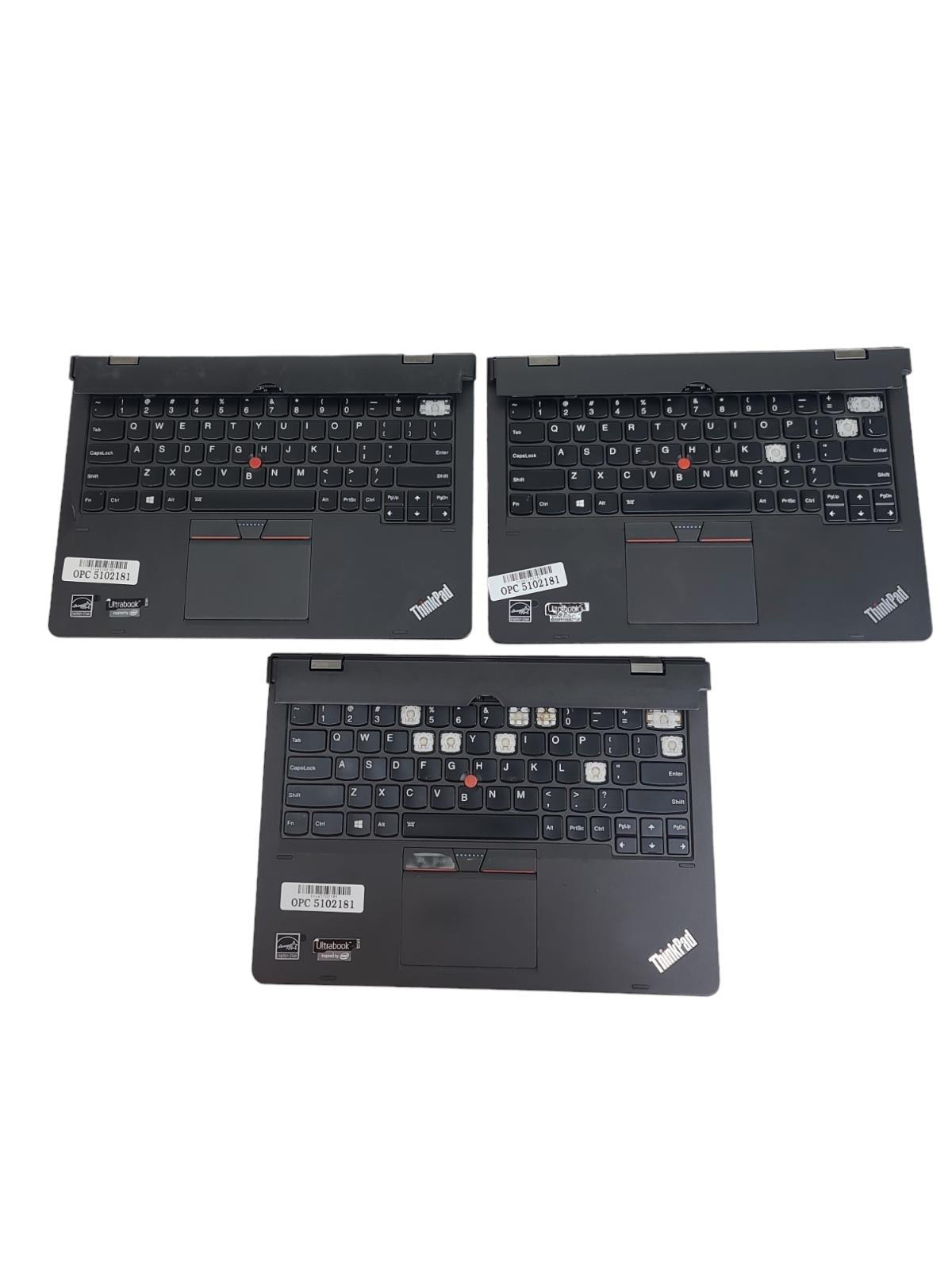 Lot of 3 Thinkpad Helix Ultrabook Pro Keyboard For ThinkPad