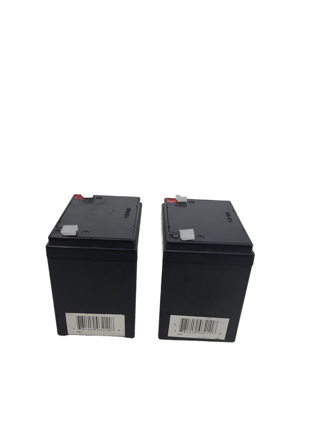 Lot of 2 CASIL CA-1240 12V 4AH Rechargeable Sealed Lead Acid Battery