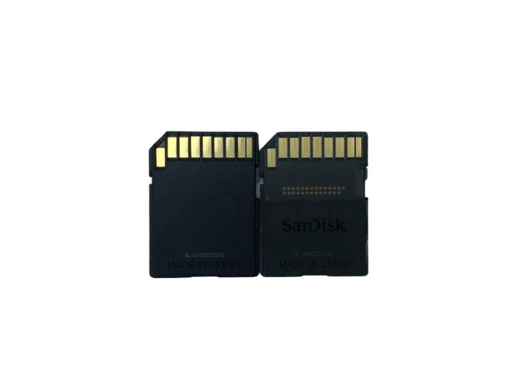 Lot of 2 Sandisk 16GB 45 R MB/s 45 W MB/s