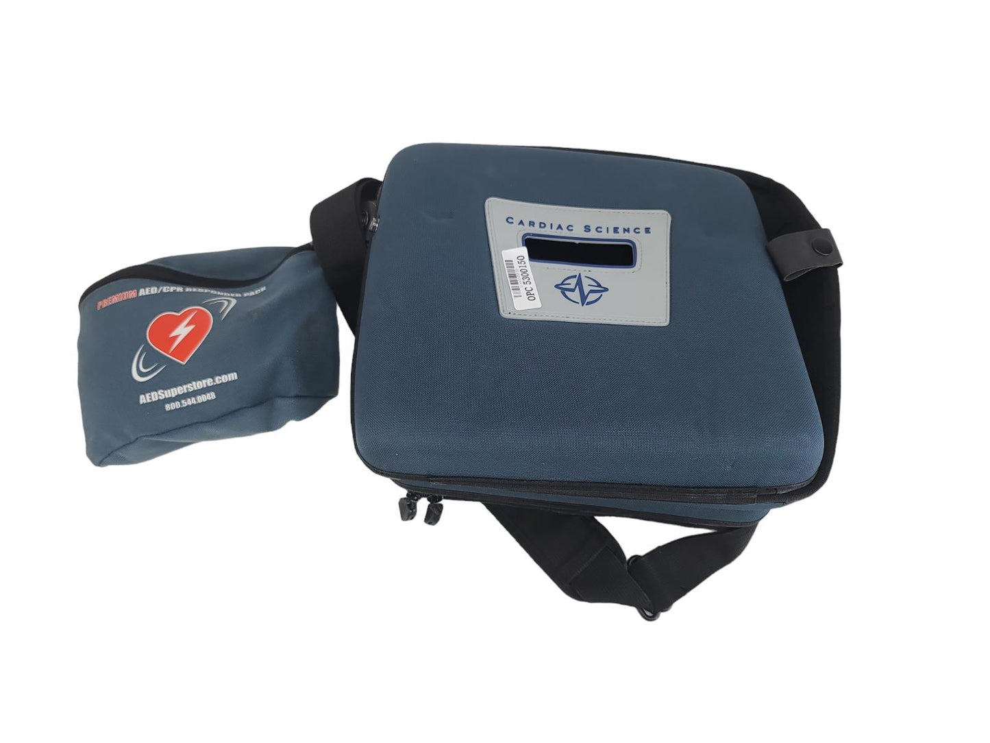 CARDIAC SCIENCE POWERHEART AED G3 two batteries with other accessories