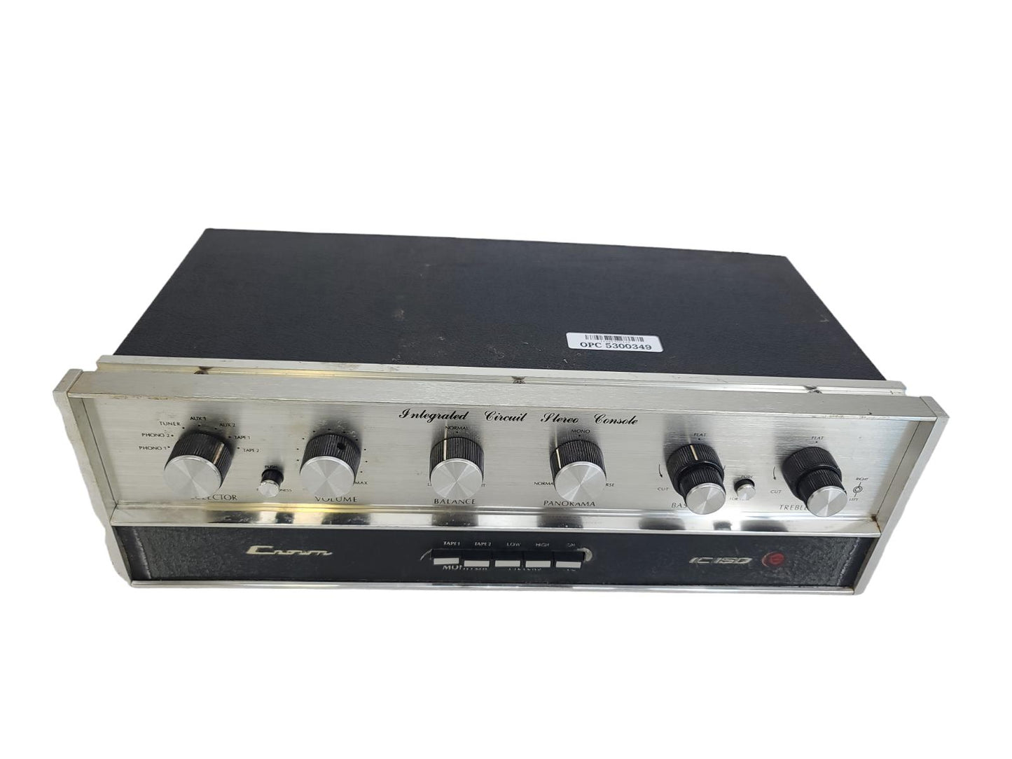 Crown IC150 1970's Solid State Integrated Circuit Stereo Console Preamplifier