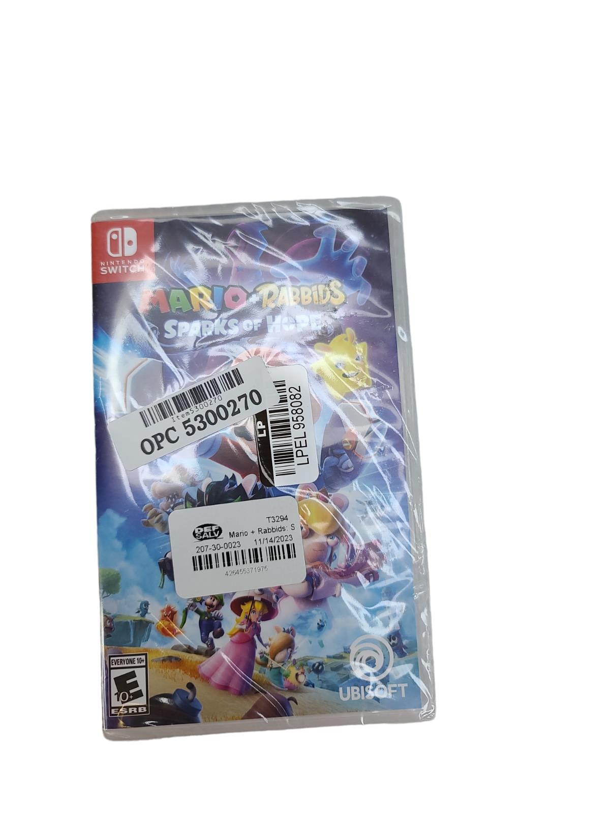 MARIO + Rabbids Sparks of Hope - Nintendo SWITCH (Brand New!! FACTORY SEALED)