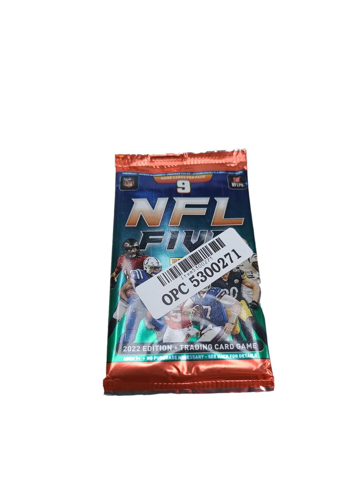 PANINI NFL FIVE TCG 2022 Guaranteed FOIL In Each Pack - NEW