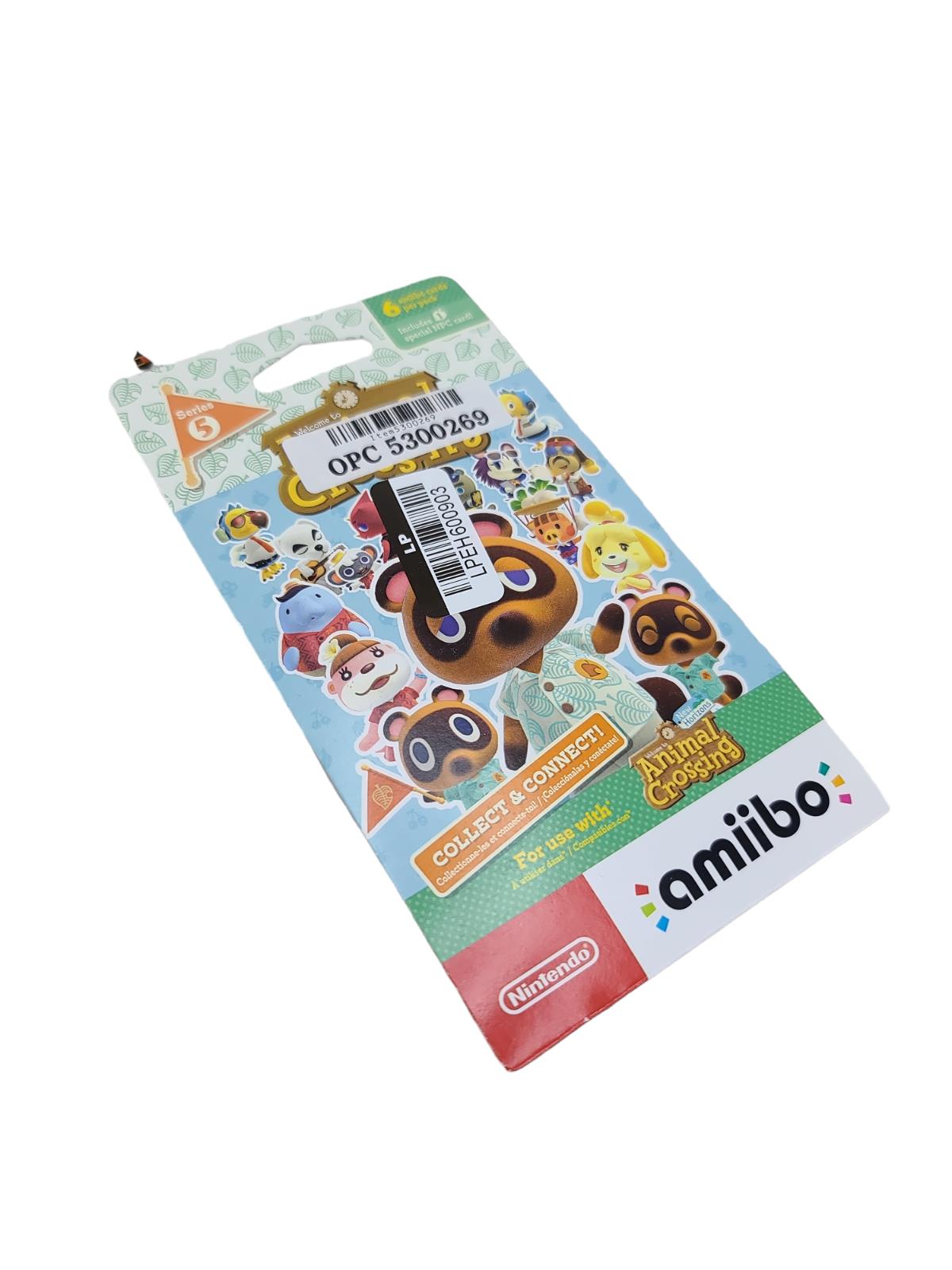 【Brand New】Nintendo Animal Crossing amiibo Cards - Series 5 (6 Card Pack)