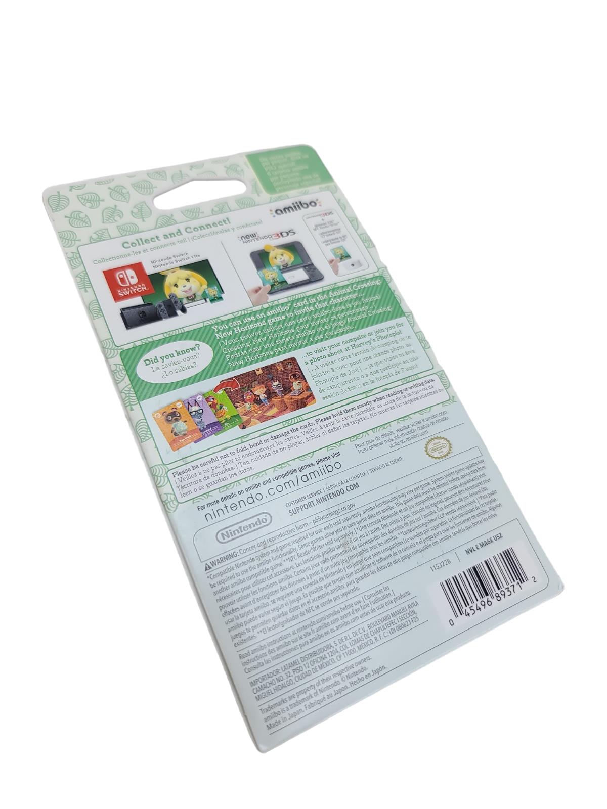 【Brand New】Nintendo Animal Crossing amiibo Cards - Series 5 (6 Card Pack)