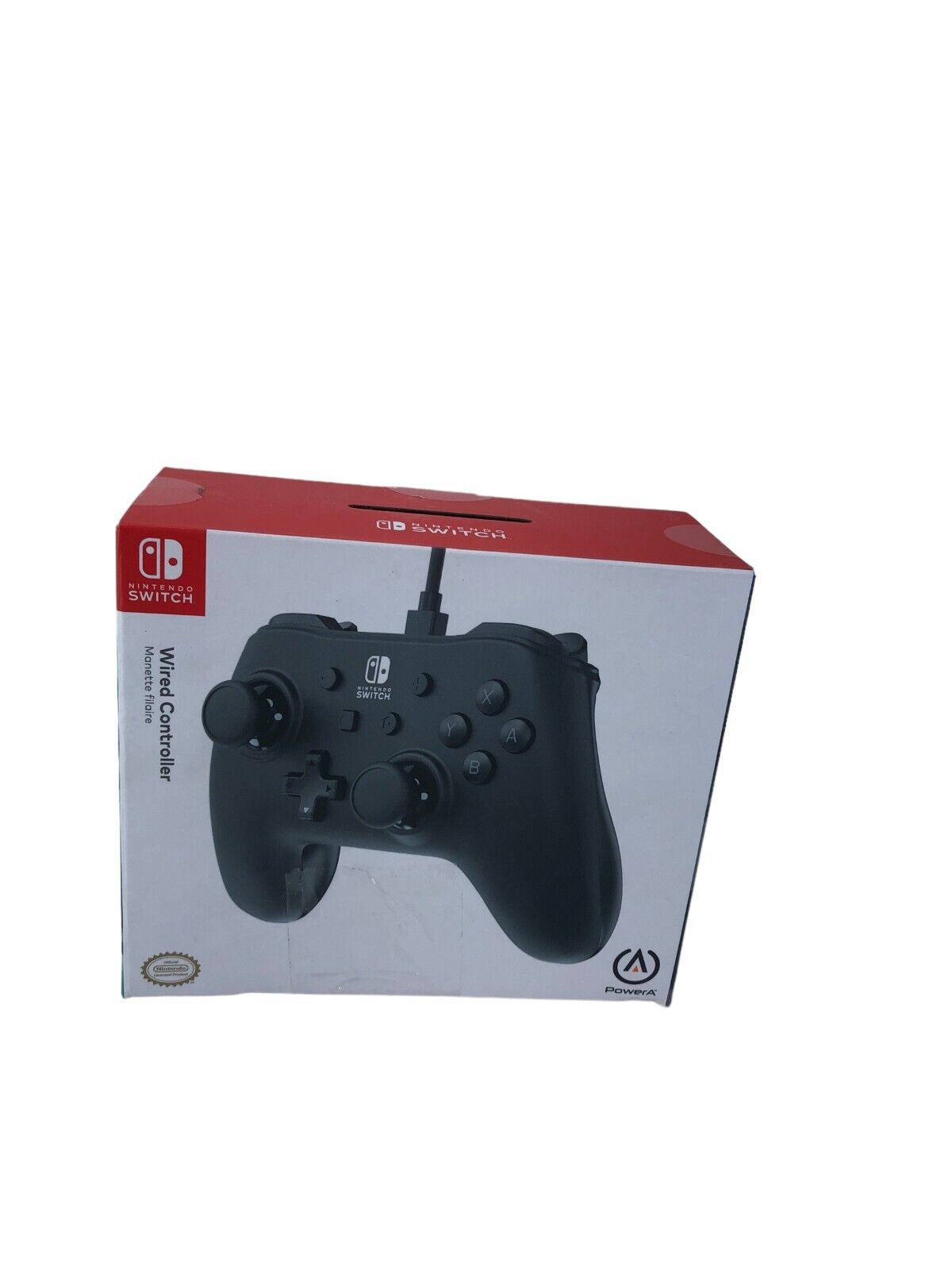 PowerA Wired Controller for Nintendo Switch (Black) New