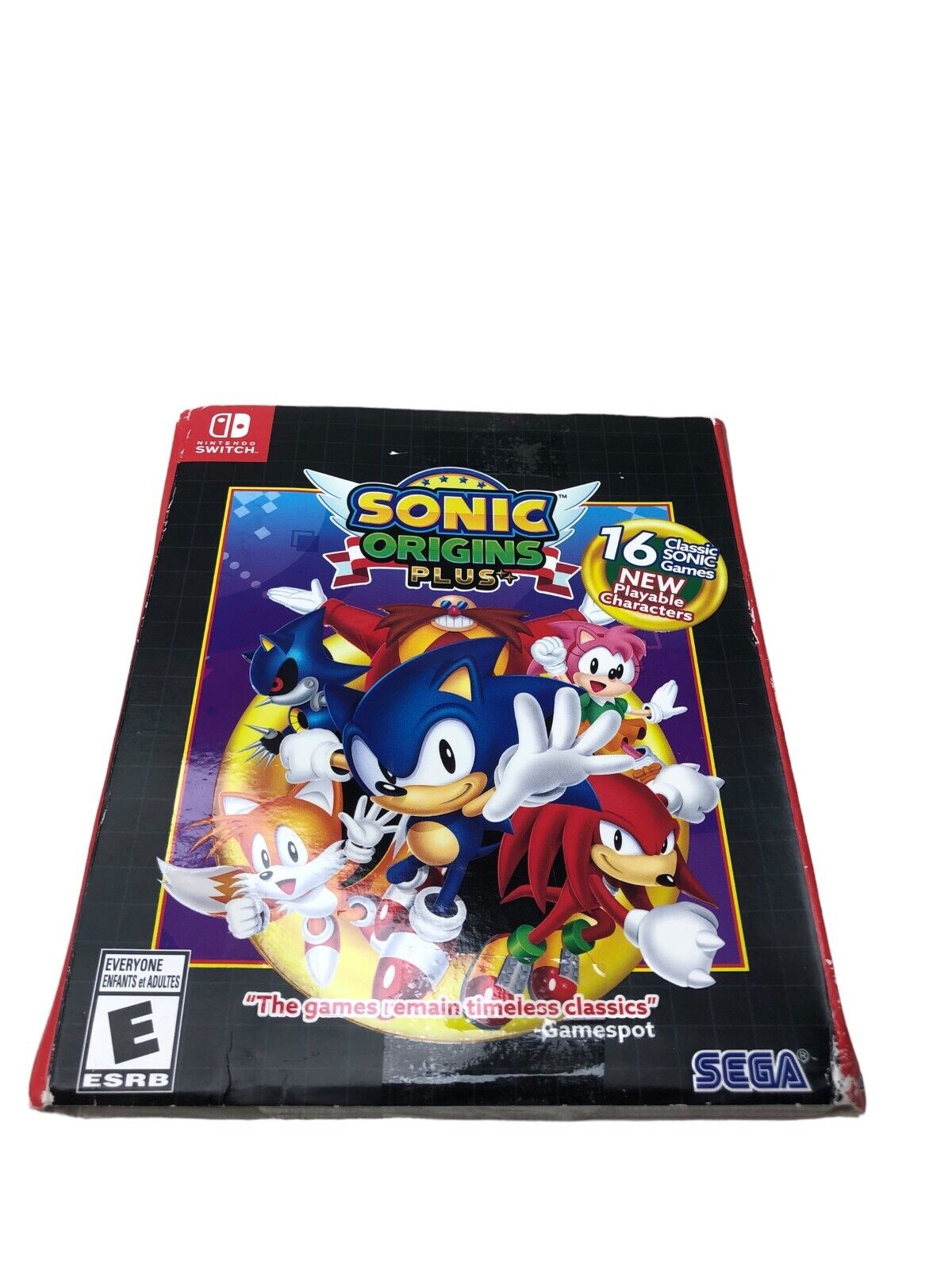 Sonic Origins Plus Switch Nintendo with Artbook Sealed 2023