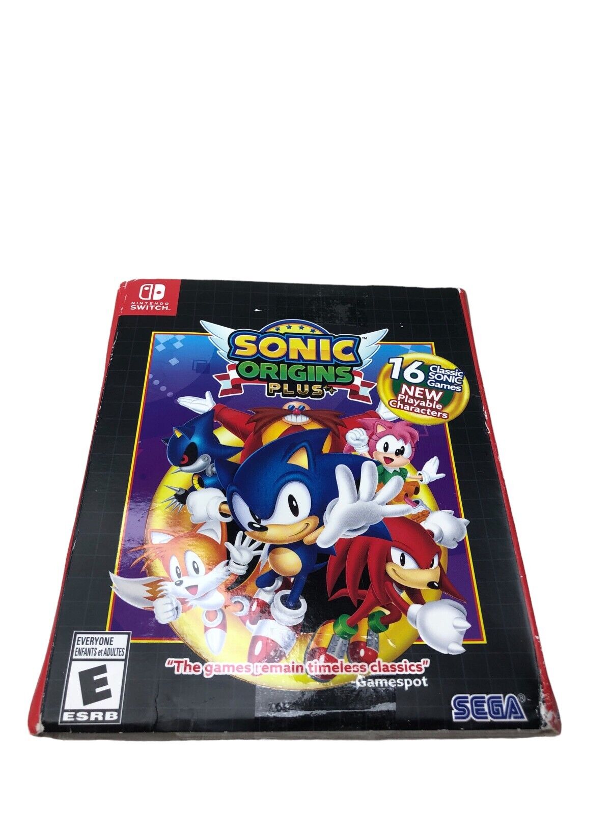 Sonic Origins Plus Switch Nintendo with Artbook Sealed 2023