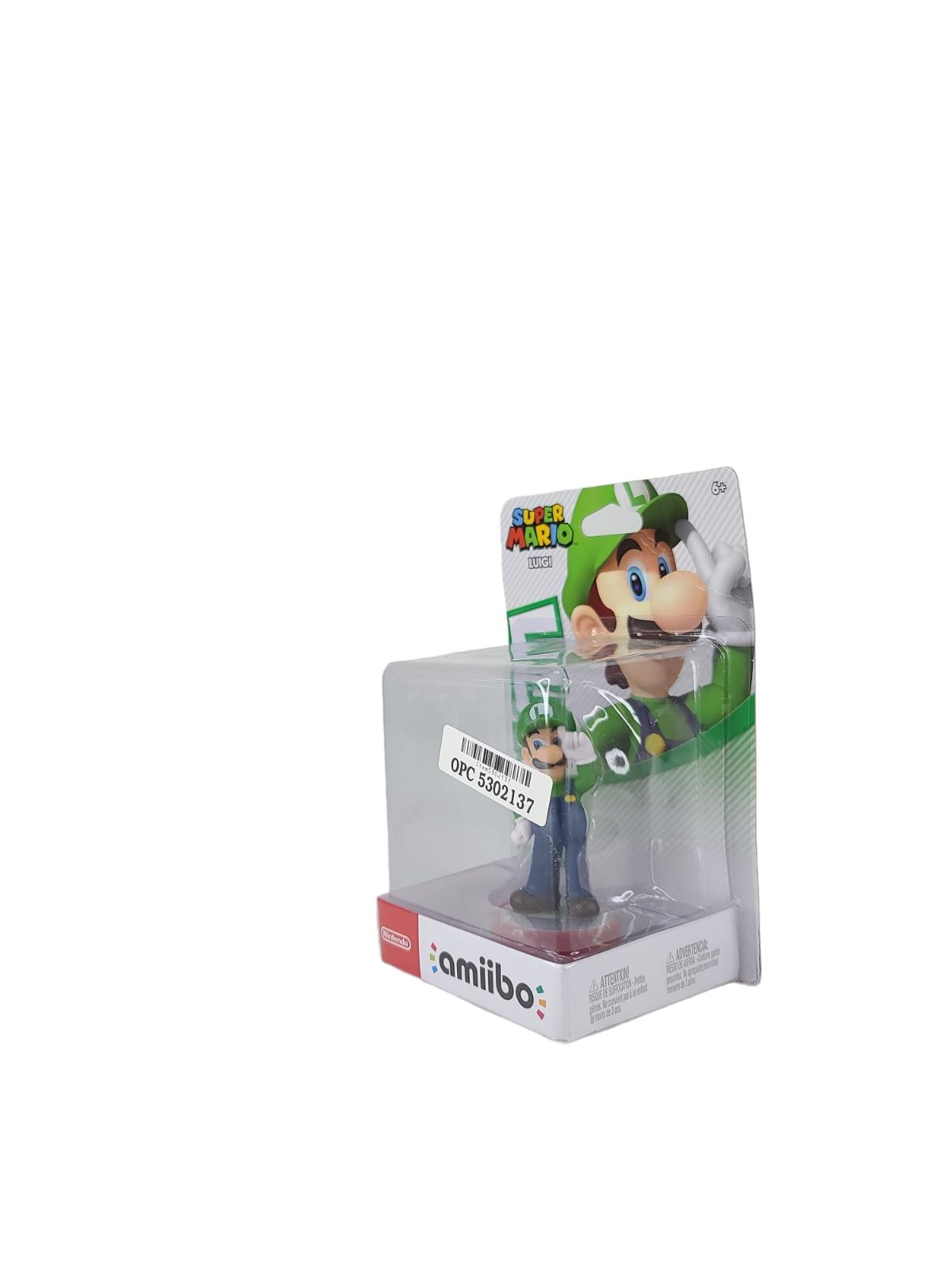 Luigi Amiibo Super Mario Series Nintendo 3DS & Wii U Brand New Sealed