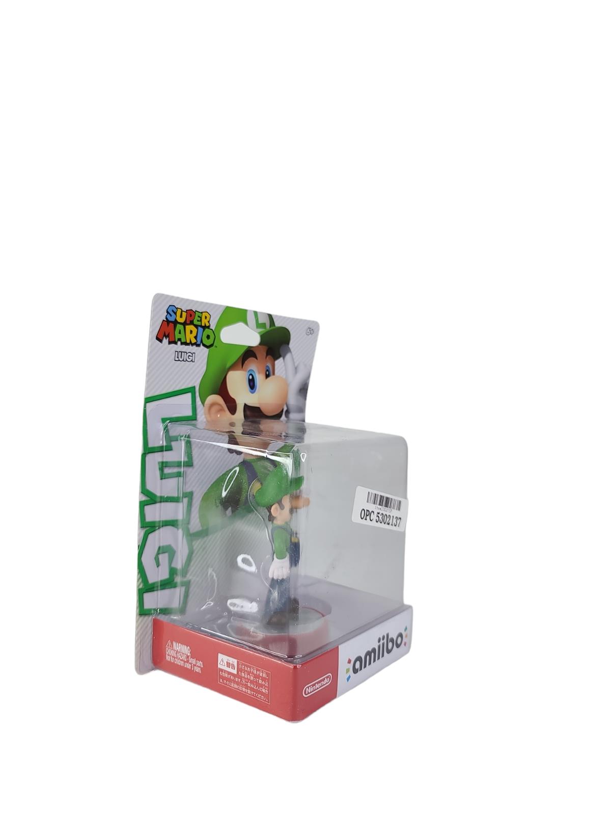 Luigi Amiibo Super Mario Series Nintendo 3DS & Wii U Brand New Sealed