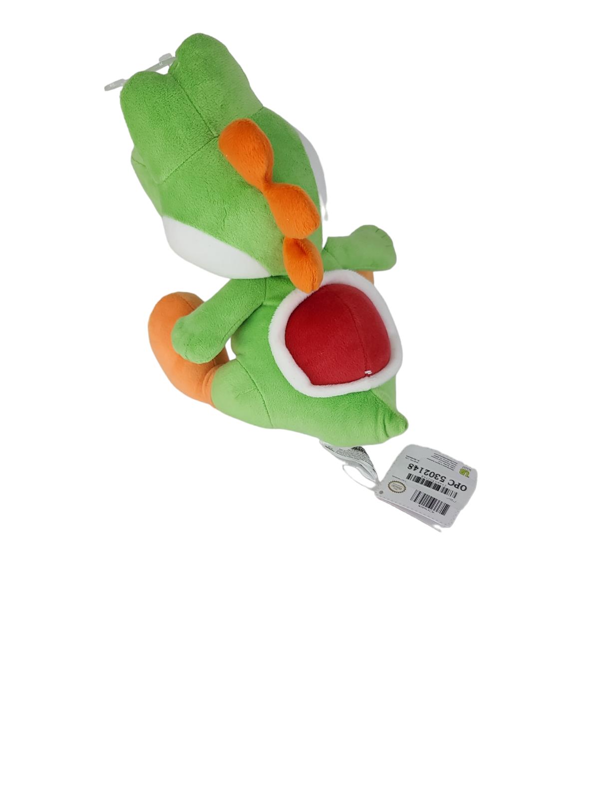 Super Mario Bros - Green Yoshi Medium Size Plush 10" Little Buddy New