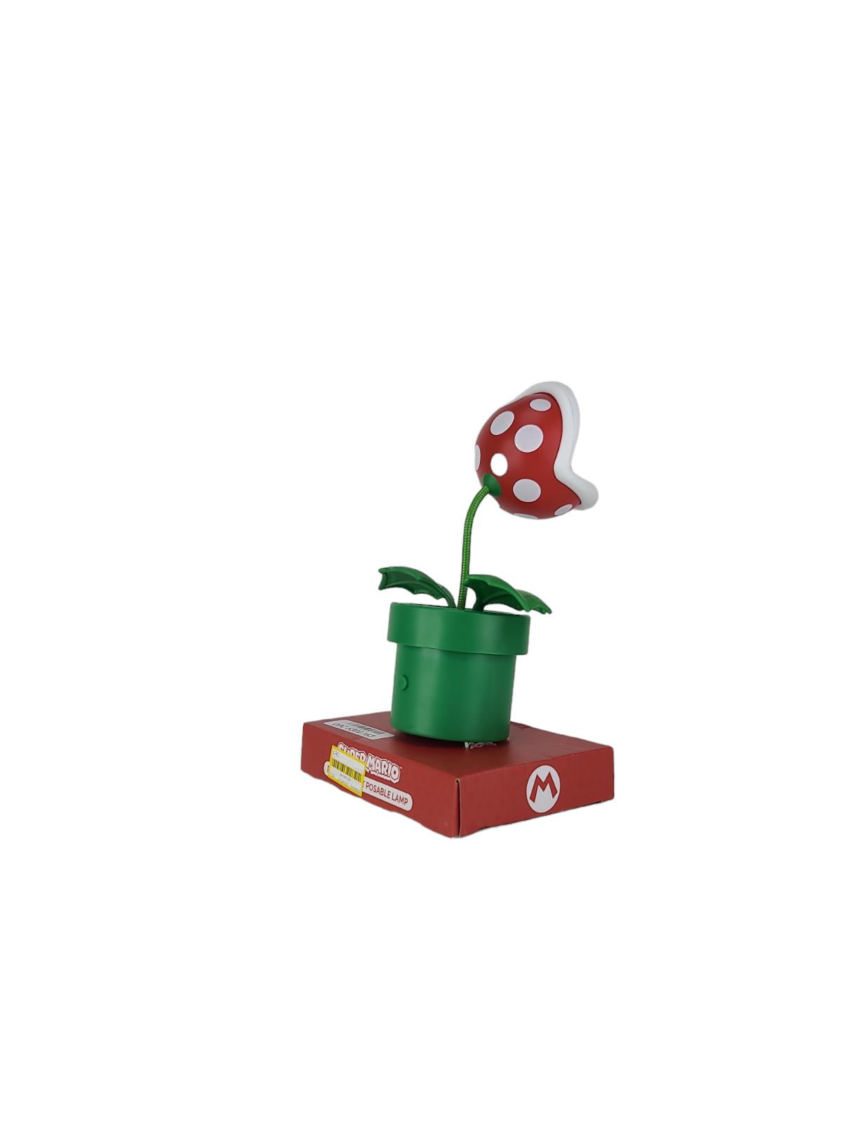 Super Mario Paladone Nintendo Piranha Plant Posable LED kid's desk lamp light