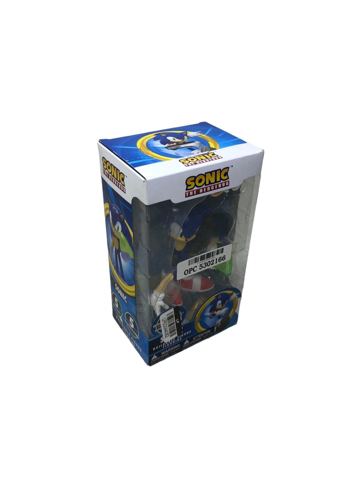 Sonic The Hedgehog Sonic Buildable Action Figure Figurine, Just Toys New