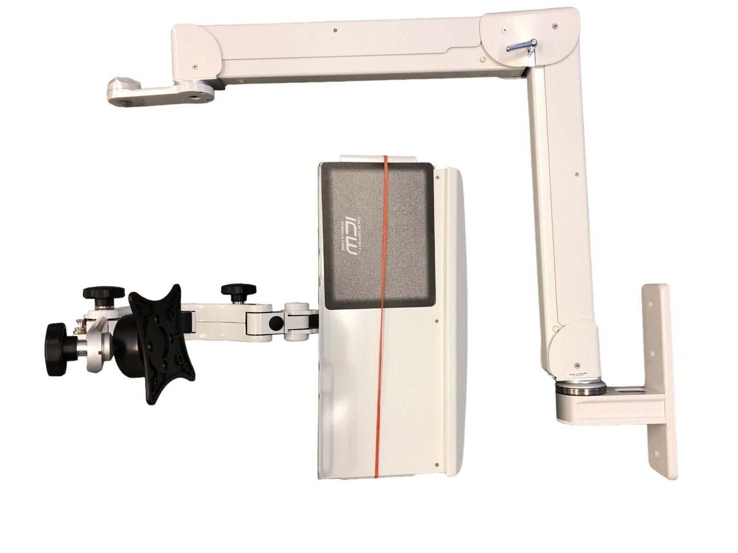 ICW ELP5220-WT-KUB Elite 5220 Paralink double arm LCD wall mount with a bent key