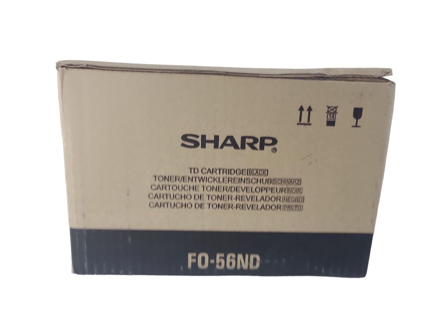 Sharp FO56ND Black Developer Cartridge New SEALED.