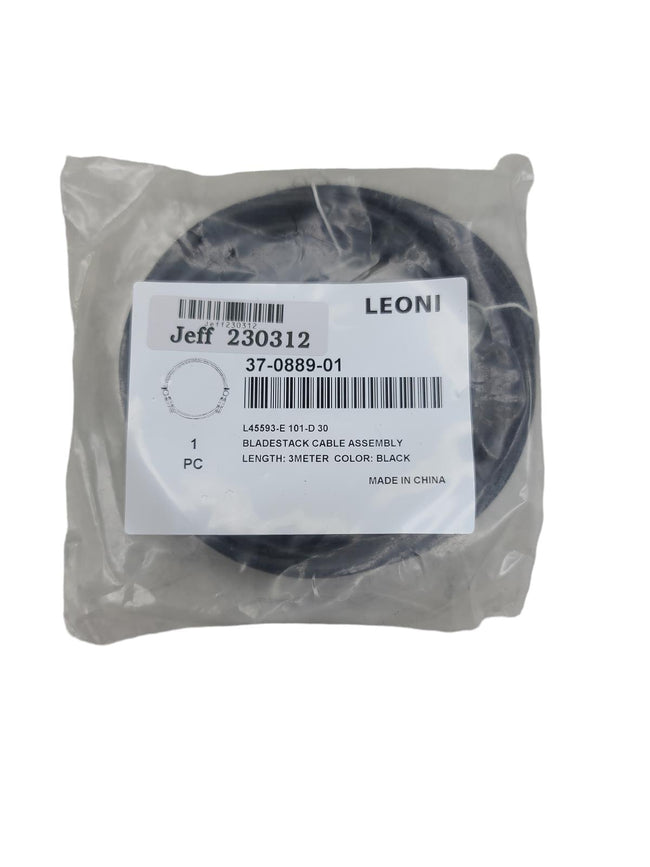 Leoni L45593-E101-D30 3 Meter Bladestack Cable Assembly 37-0889-01 NEW