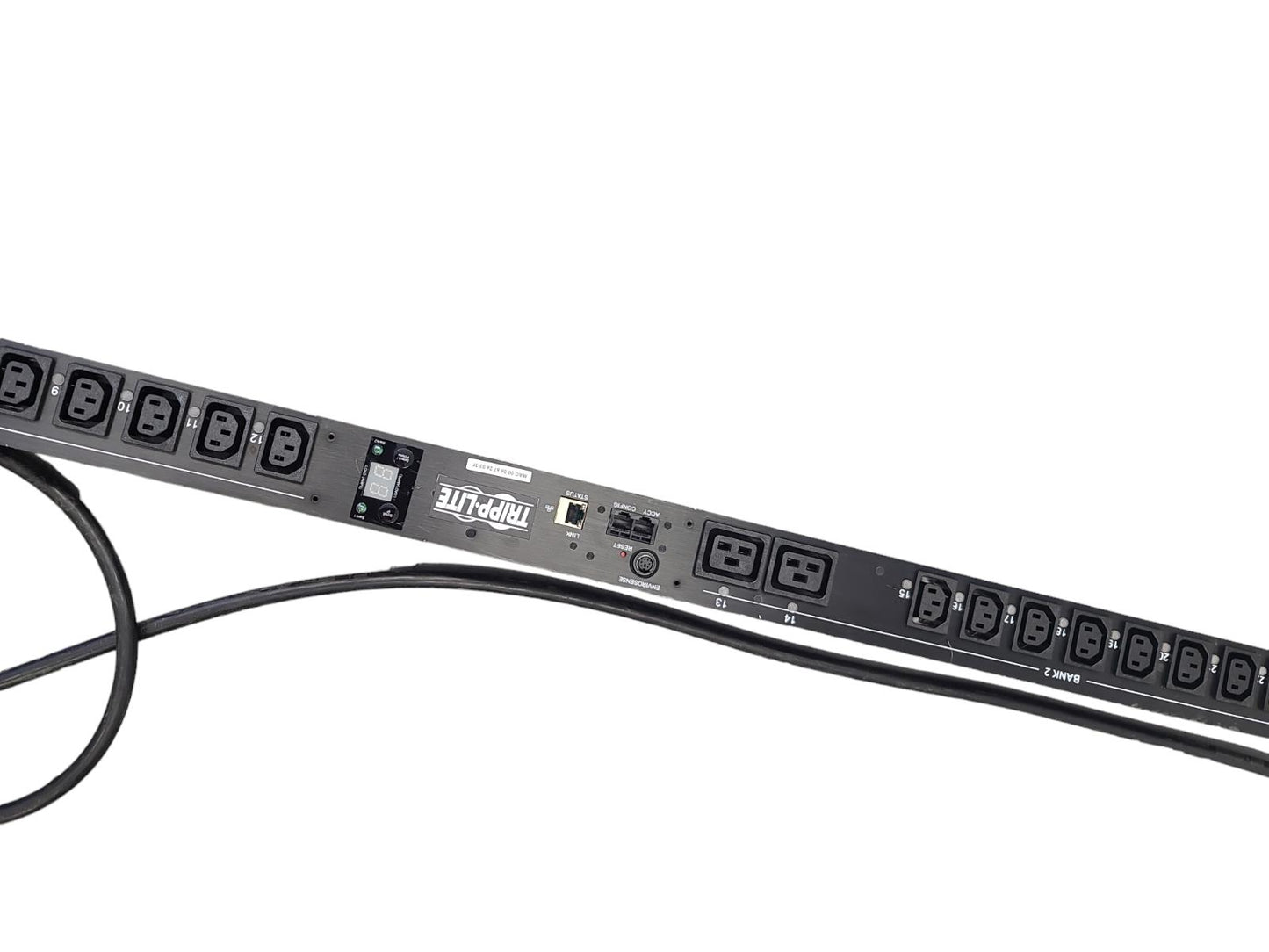 Tripp Lite PDUMV20 Metered PDU, 20A, 28 Outlets (5-15/20R), 120V, L5-20P/5-20P