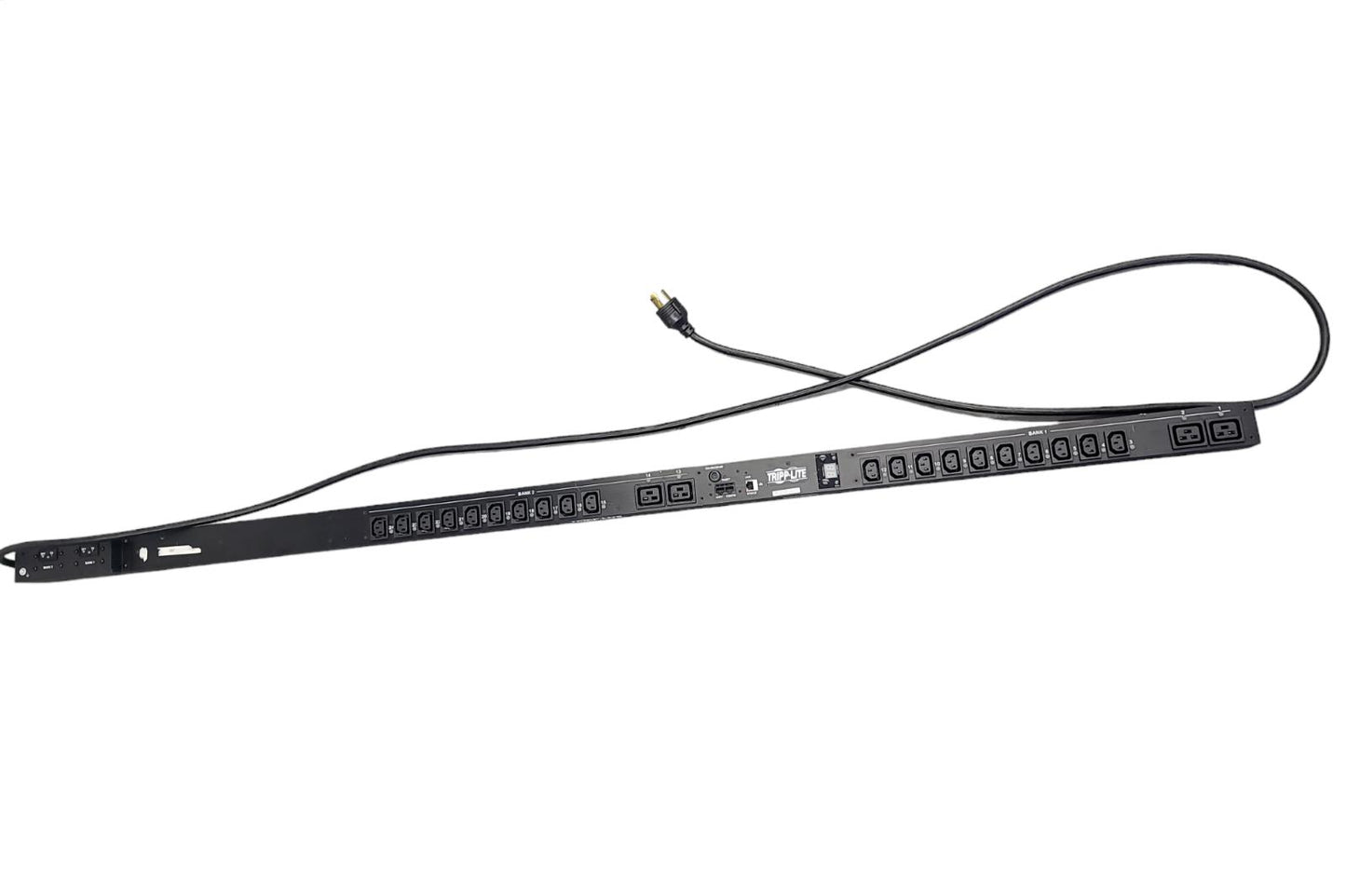 Tripp Lite PDUMV20 Metered PDU, 20A, 28 Outlets (5-15/20R), 120V, L5-20P/5-20P