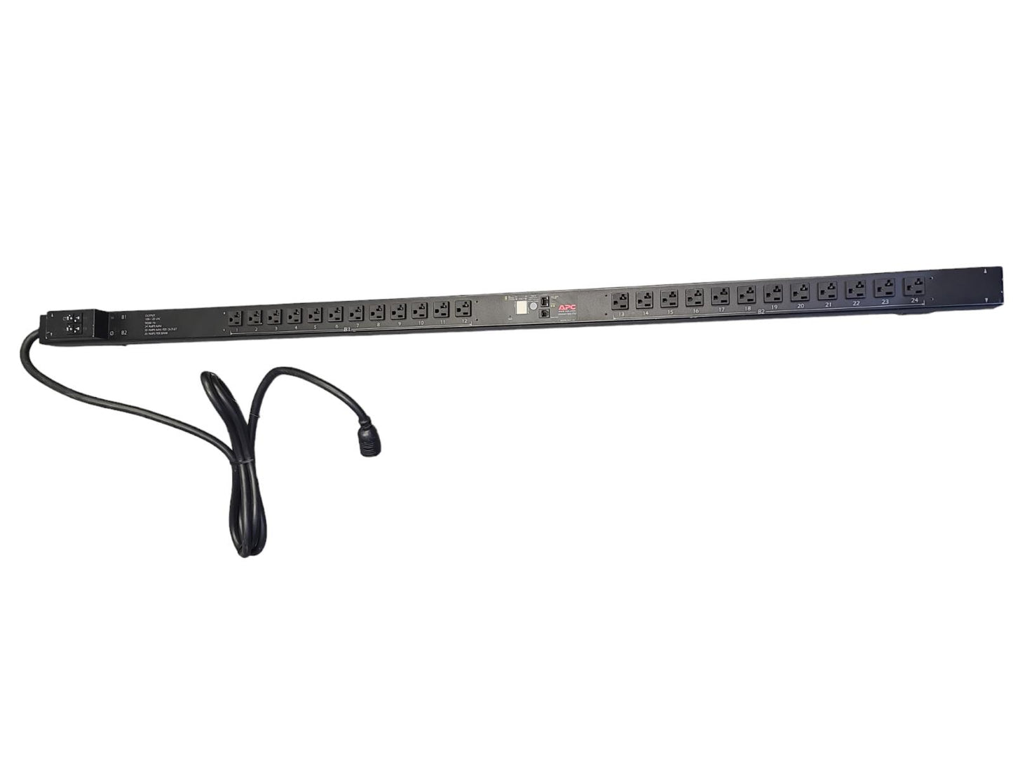 APC AP7832 Metered PDU 0U 30A 120V (24x) 5-20R Outlets L5-30P Input