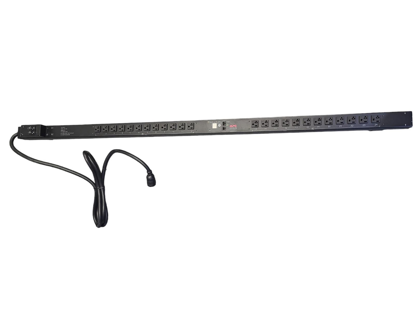 APC AP7832 Metered PDU 0U 30A 120V (24x) 5-20R Outlets L5-30P Input