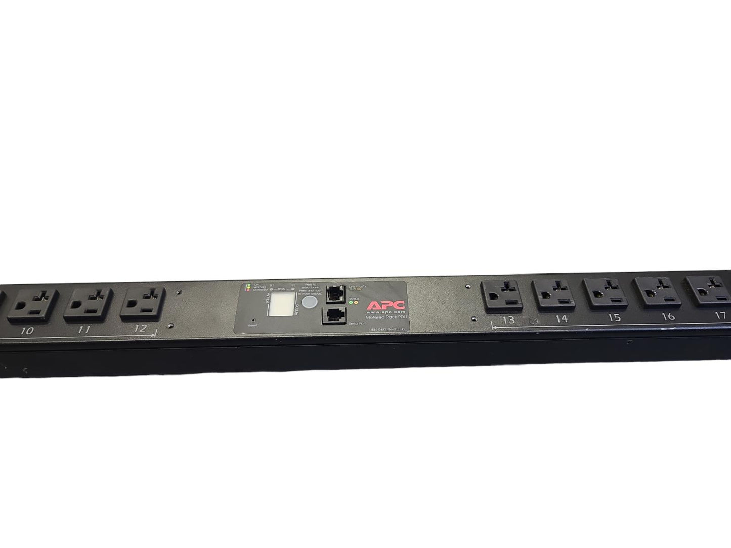 APC AP7832 Metered PDU 0U 30A 120V (24x) 5-20R Outlets L5-30P Input