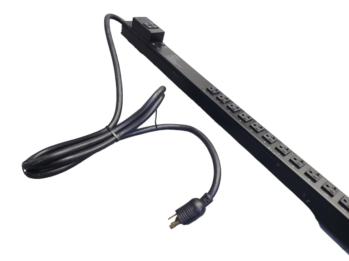 APC AP7832 Metered PDU 0U 30A 120V (24x) 5-20R Outlets L5-30P Input