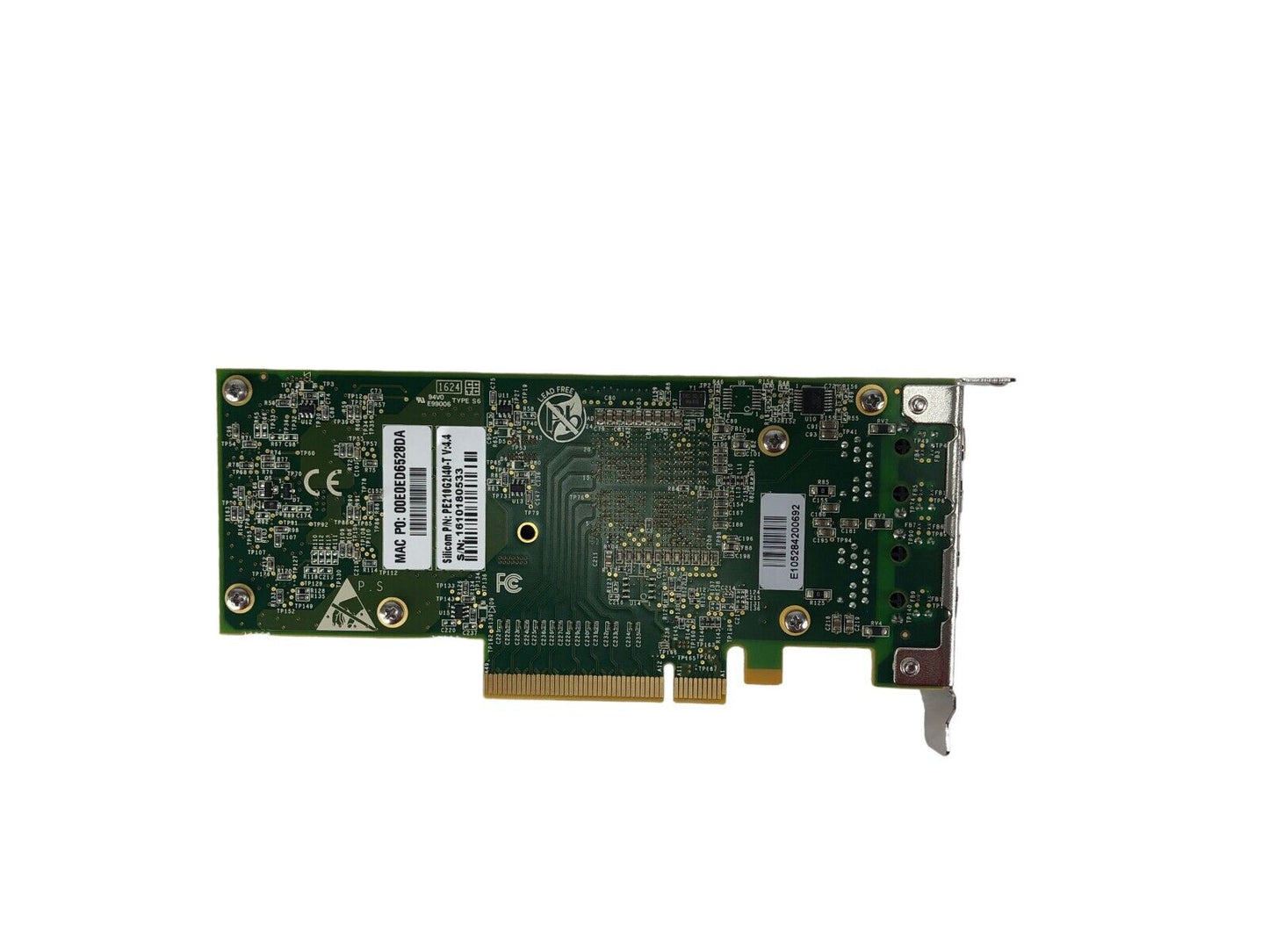 Silicom PE210G2I40-T V Intel Chip 10GT 10Gig Ethernet PCIe Network Adapter