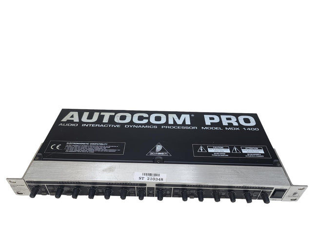 AUTOCOM PRO MDX 1400 AUDIO INTERACTIVE DYNAMIC PROCESSOR Behringer