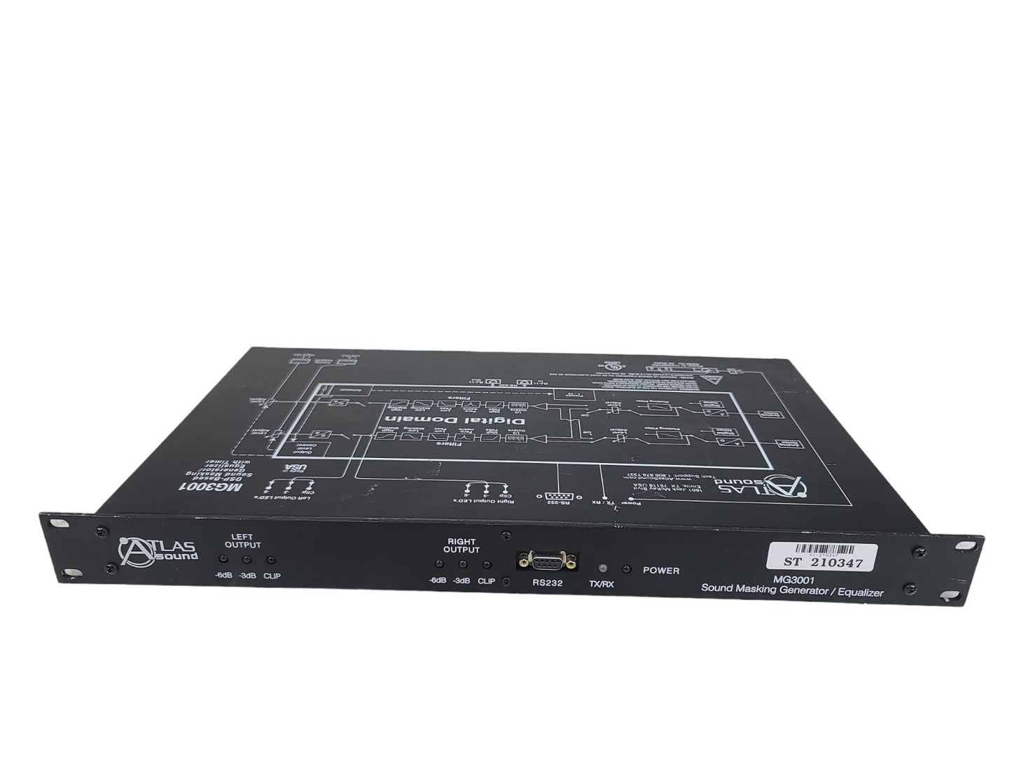 Atlas Sound, Sound Masking/Equalizer MG3001